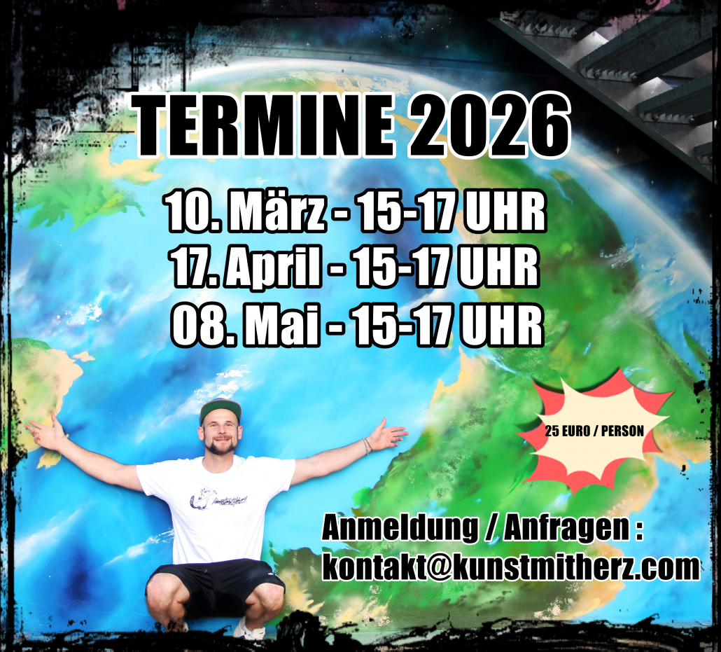 Termine Graffititour 2026 25 euro