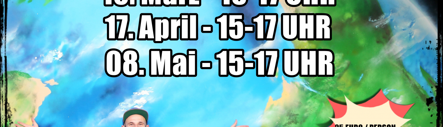 Termine Graffititour 2026 25 euro